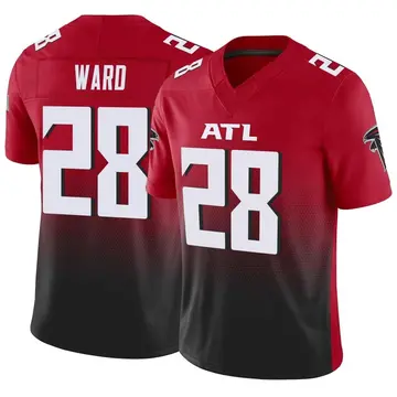 Men's Atlanta Falcons Terron Ward Red Limited Vapor F.U.S.E. Jersey By Nike