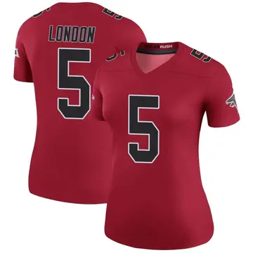 Nike Youth Atlanta Falcons Drake London #5 Alternate Red Game Jersey