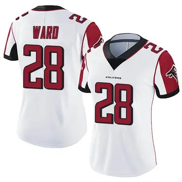 Women's Atlanta Falcons Terron Ward White Limited Vapor Untouchable Jersey By Nike