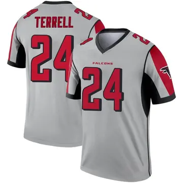 Nike Men's A.J. Terrell Atlanta Falcons NFL Game Jersey, Black, Size: Large, Polyester