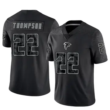 Youth Atlanta Falcons Josh Thompson Black Limited Reflective Jersey By Nike