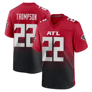 Youth Atlanta Falcons Josh Thompson Red Game 2nd Alternate Jersey By Nike