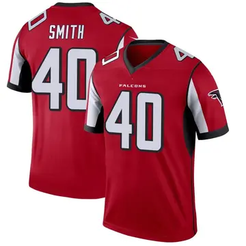 Men's Nike Keith Smith Black Atlanta Falcons Game Jersey