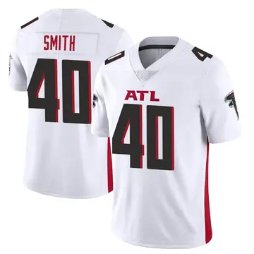 Keith Smith Youth Nike Black Atlanta Falcons Custom Game Jersey Size: Medium