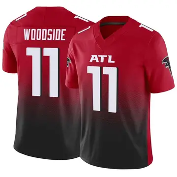 Men's Atlanta Falcons Logan Woodside Nike Black Team Game Jersey