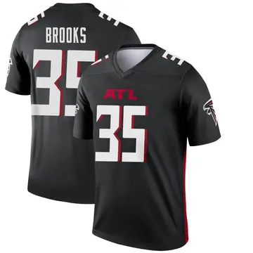 Youth Atlanta Falcons Natrone Brooks Black Legend Jersey By Nike