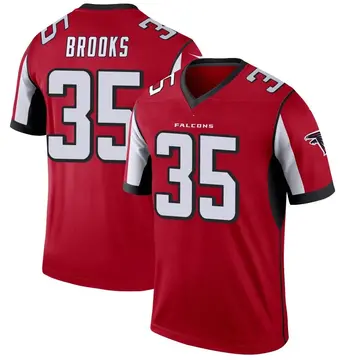 Youth Atlanta Falcons Natrone Brooks Red Legend Jersey By Nike