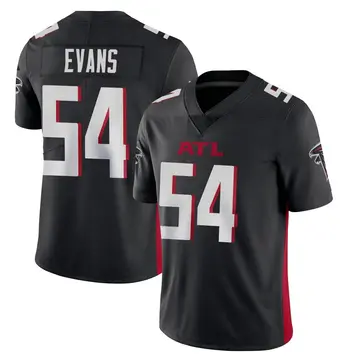 Youth Atlanta Falcons Rashaan Evans Black Limited Vapor Untouchable Jersey By Nike