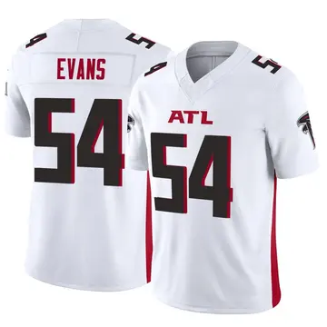 Youth Atlanta Falcons Rashaan Evans White Limited Vapor F.U.S.E. Jersey By Nike