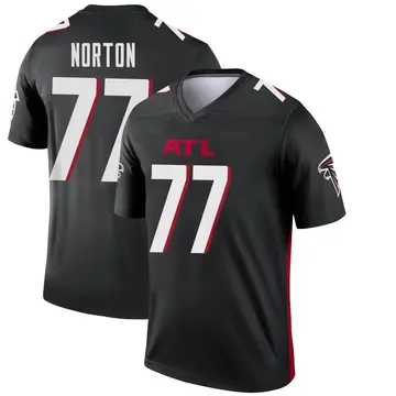 Youth Atlanta Falcons Storm Norton Black Legend Jersey By Nike