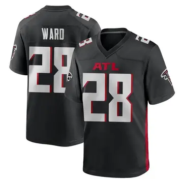 Youth Atlanta Falcons Terron Ward Black Game Alternate Jersey By Nike