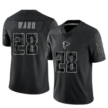 Youth Atlanta Falcons Terron Ward Black Limited Reflective Jersey By Nike