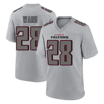 Youth Atlanta Falcons Terron Ward Gray Game Atmosphere Fashion Jersey By Nike