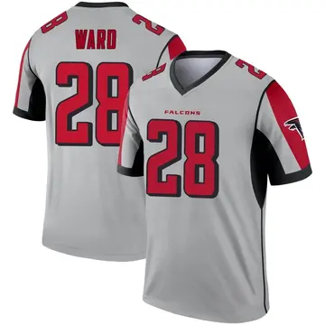 Youth Atlanta Falcons Terron Ward Legend Inverted Silver Jersey By Nike