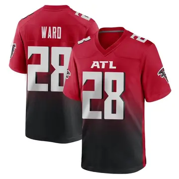 Youth Atlanta Falcons Terron Ward Red Game 2nd Alternate Jersey By Nike