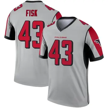 Men's Nike Tucker Fisk Black Atlanta Falcons Player Game Jersey Size: 4XL